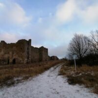 Toolse ordulinnuse varemed Haljala vallas Lääne-Virumaal 2021. aastal